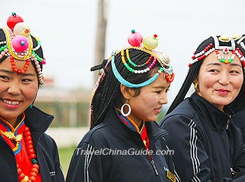 Tibetans in Qinghai 